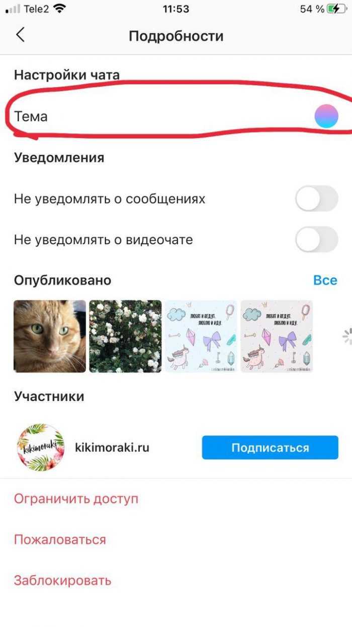 Инстаграм радует новой плюшкой цветные темы чатов доступны всем пользователям Как их настроить и какие еще секреты прячет директ расскажем в статье