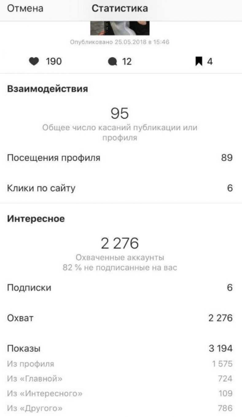Как посмотреть статистику в инстаграм? | айдасайт