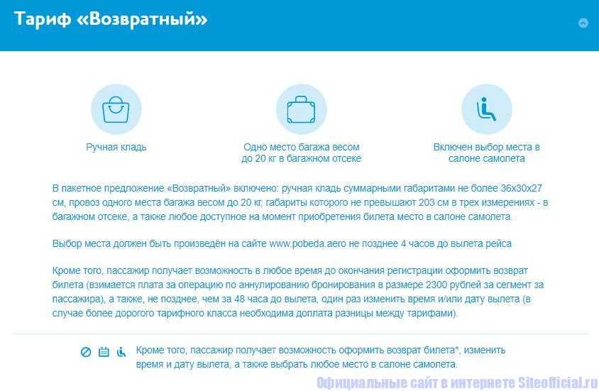 Выбор удобных мест в самолетах победы