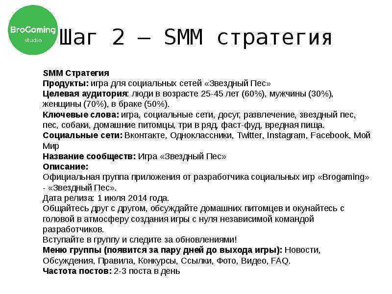 Smm-стратегия от а до я