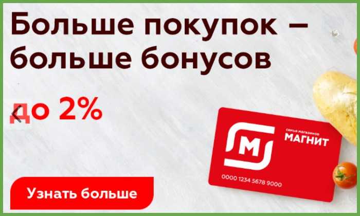 Обзор карты лояльности магнита