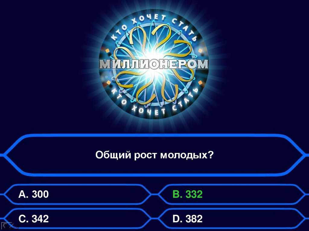 Онлайн-тест: узнайте, сколько бы выиграли в игре "кто хочет стать миллионером"