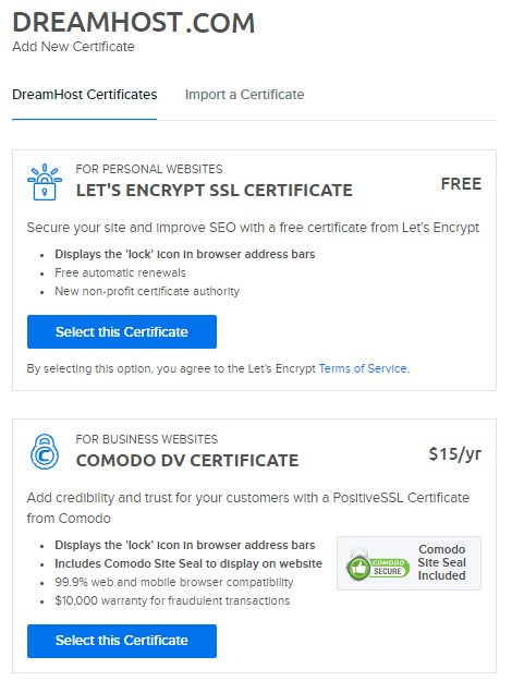 Бесплатный ssl сертификат для сайта (https)