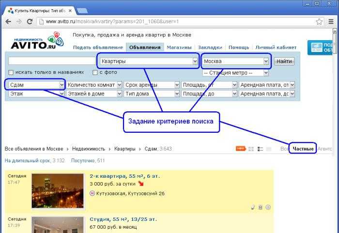 Как посмотреть историю поиска на авито