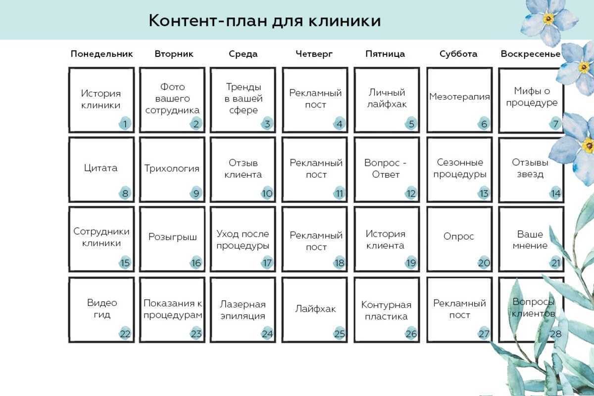 Как составить контентный план для instagram, который принесет вам много подписчиков | rusbase
