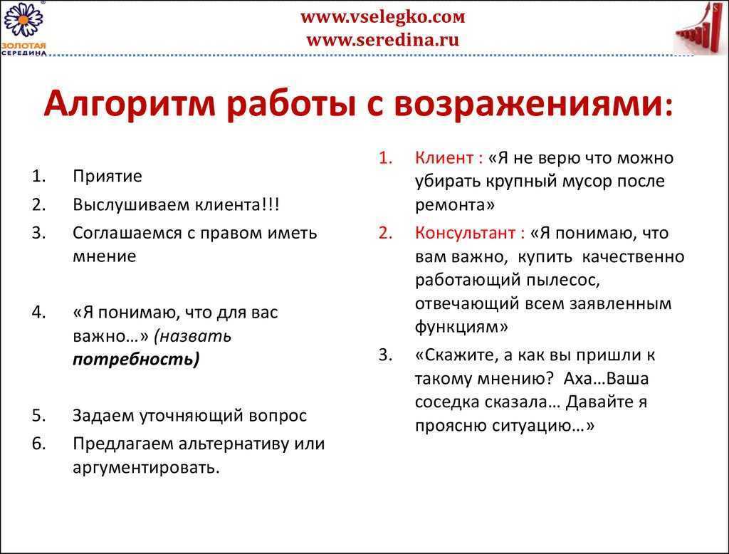 Борьба с возражениями: 8 лучших техник