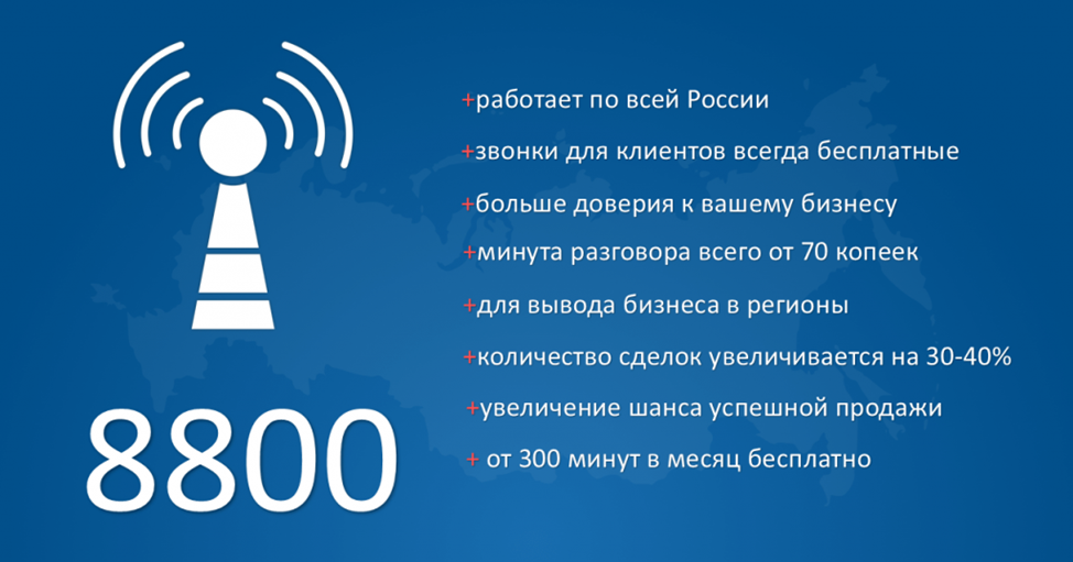 Как получить бесплатный номер 8-800