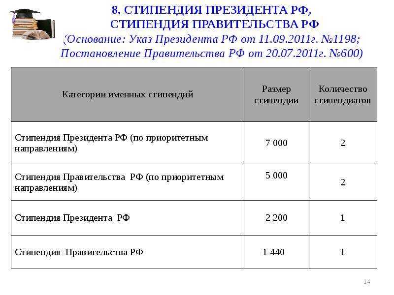 Социальные стипендии студентам в 2024 году в россии