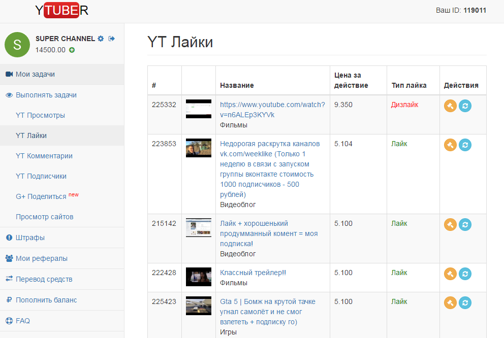 Как накрутить лайки в youtube в 2024
