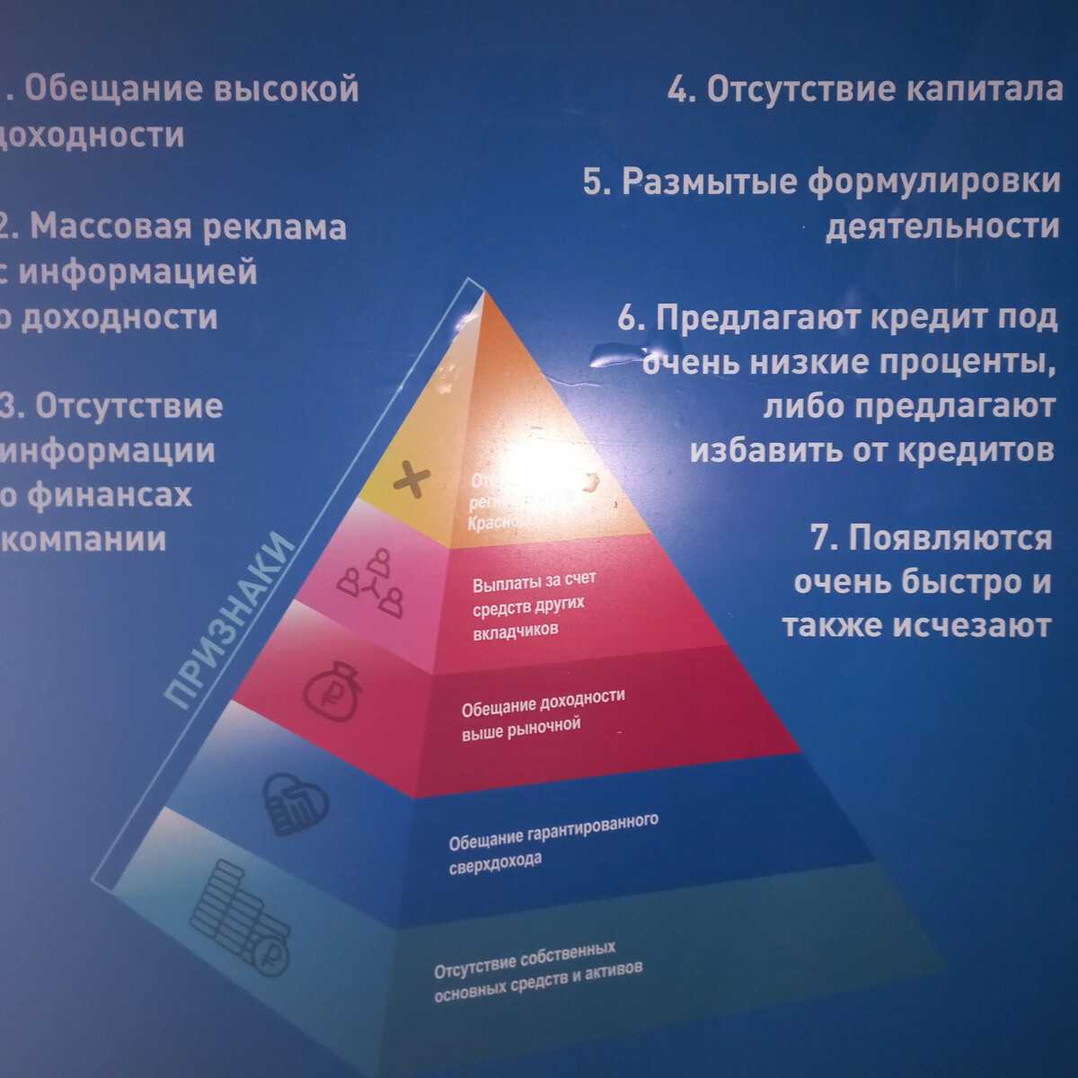 Как распознать финансовую пирамиду, принцип действия и в чем состоит опасность