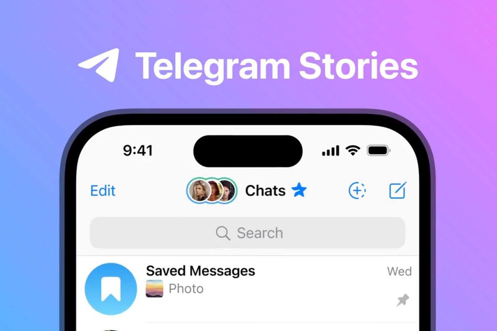 На шаг ближе к соцсетям. в telegram появились stories, но за деньги